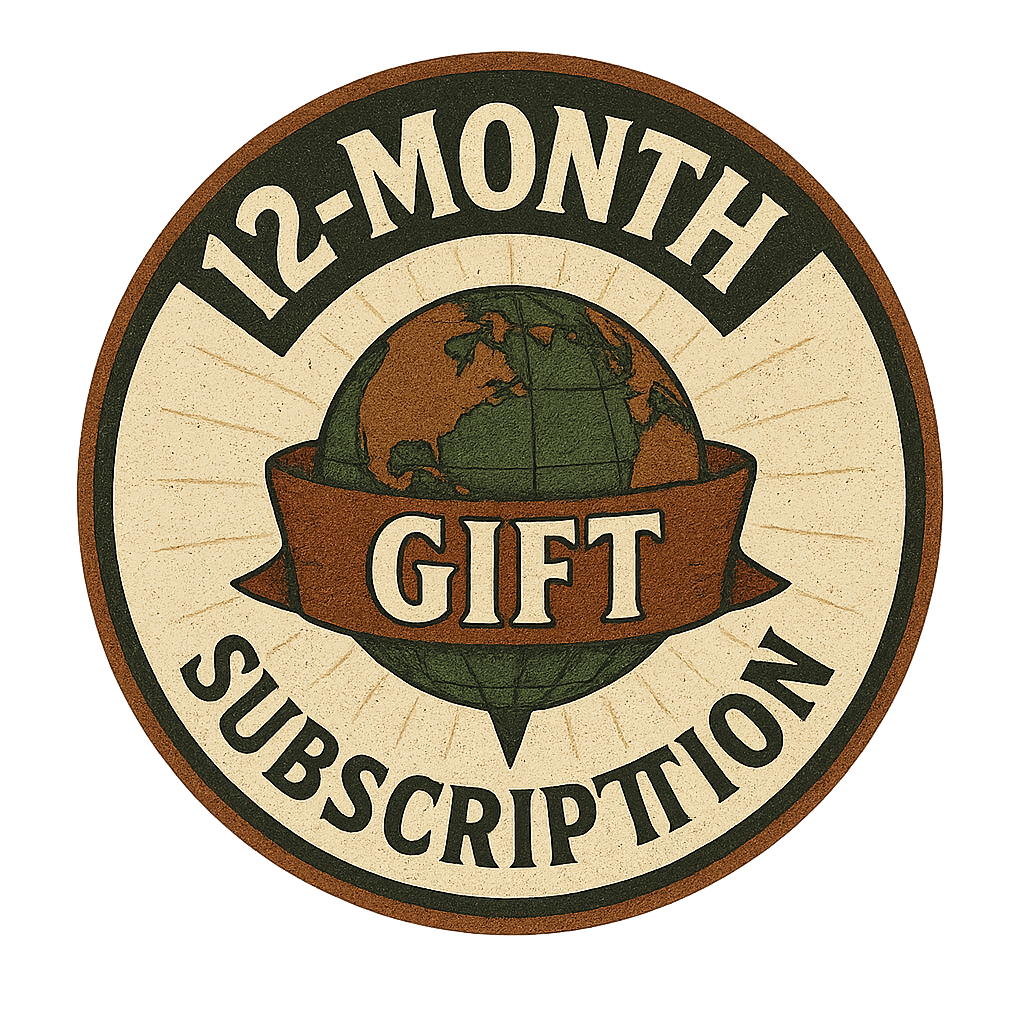 12 month Gift Subscription